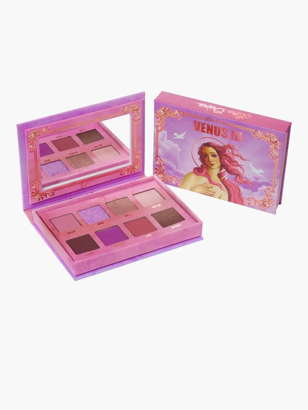 New Lime Crime Venus III Eyeshadow Palette - Pink, Purple & Rose Gold Shades